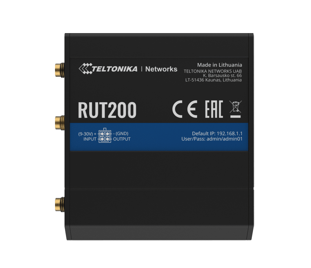 Routeur 4G - Teltonika GateWay 4G RUT200.